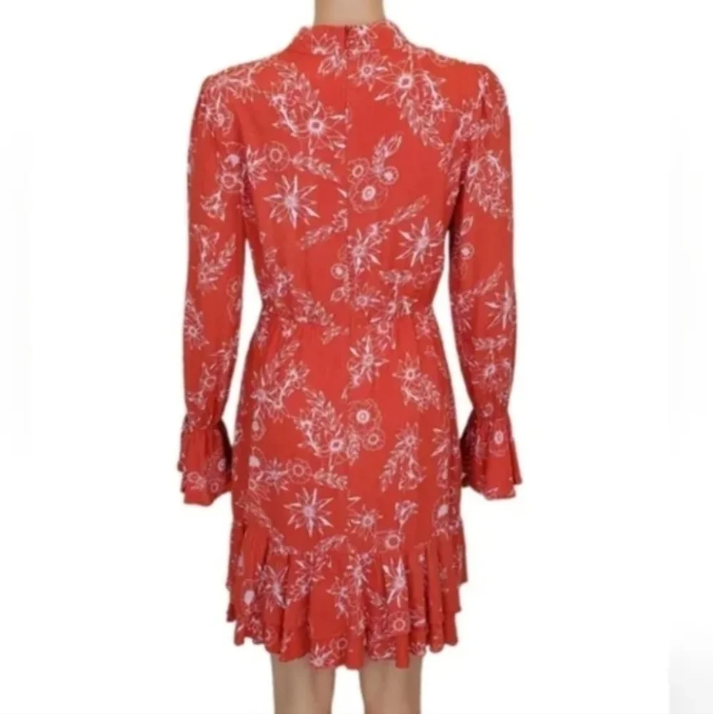 Lost In Lunar long sleeve floral print dress